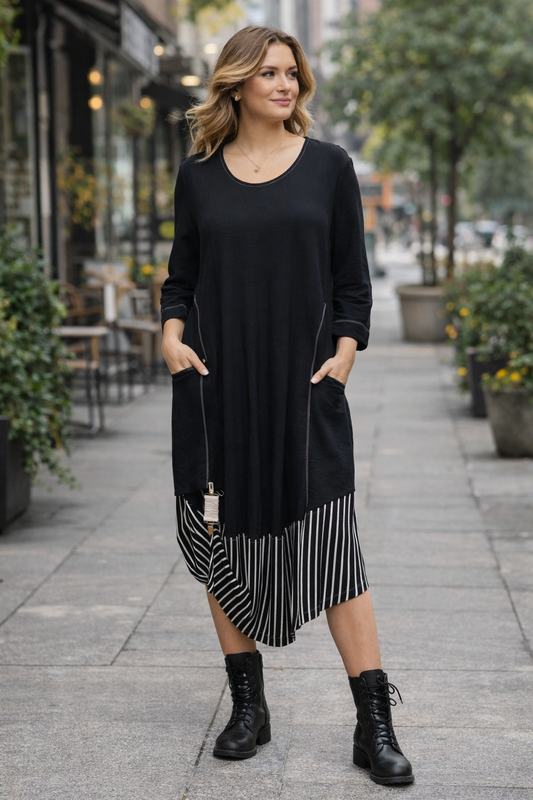 Bittermoon Diverse Dress - Black