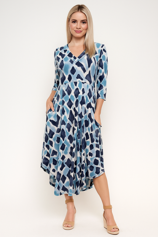 BM -Carly Dress - Blizzard