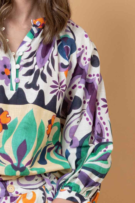 Nova Top - Aztec Print