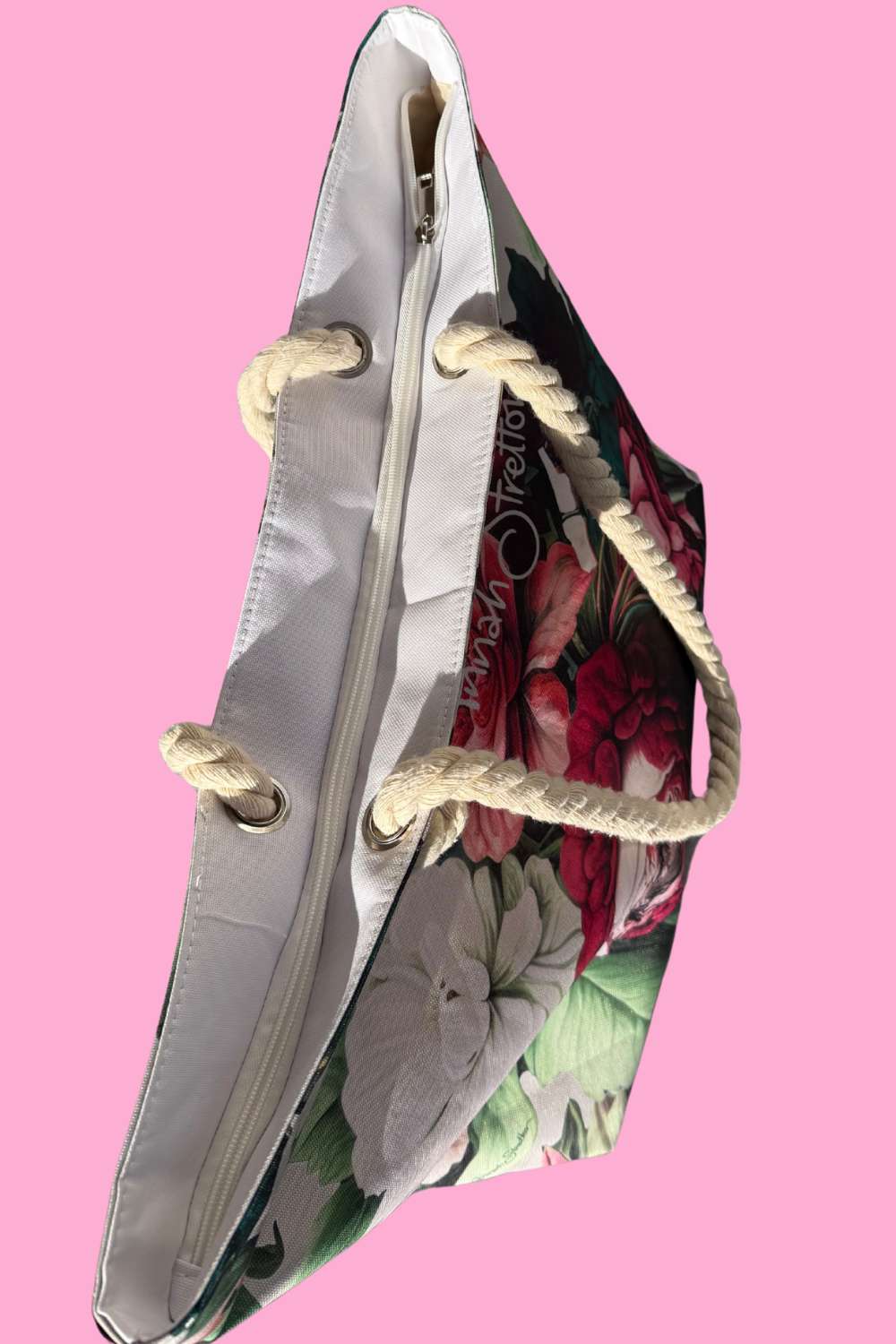 AS Large Beach Bag - J'Adore Roses