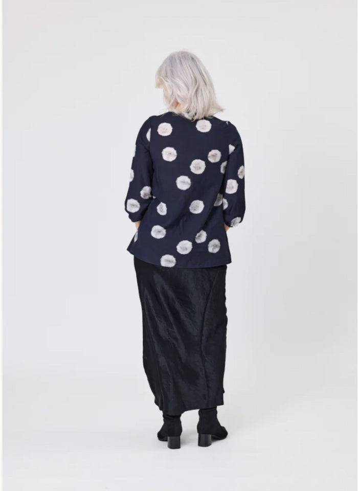 Annette Top - Black Dot
