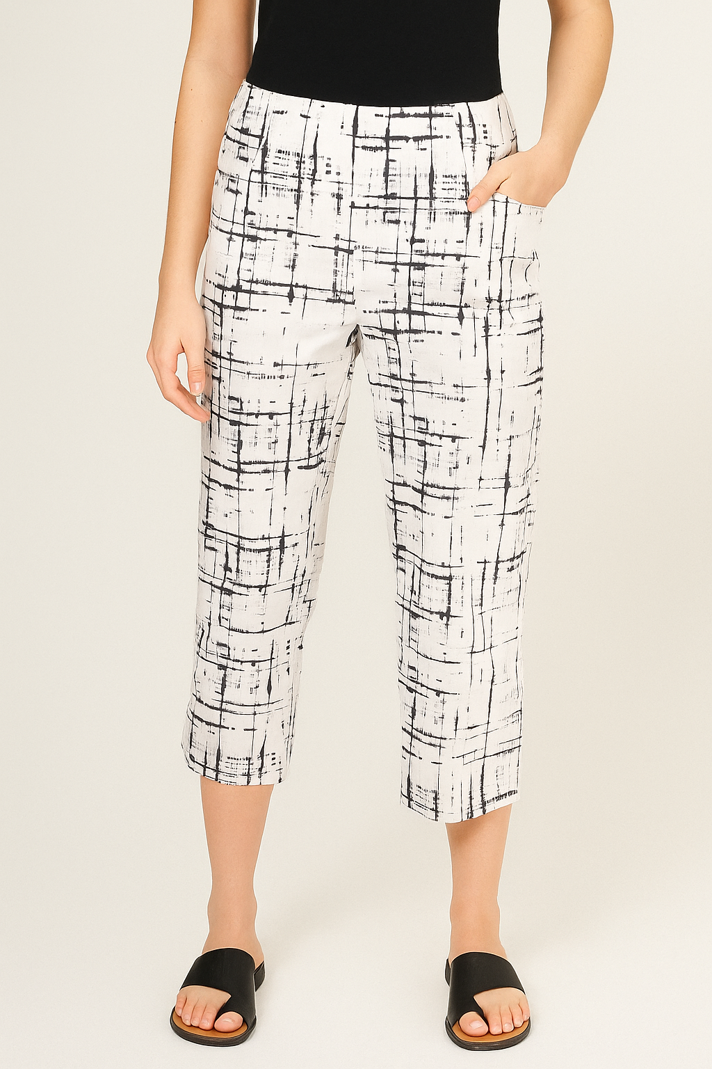 Bittermoon 7/8 Pant - Grid