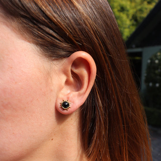 Steel Me Soleil Black Onyx Necklace