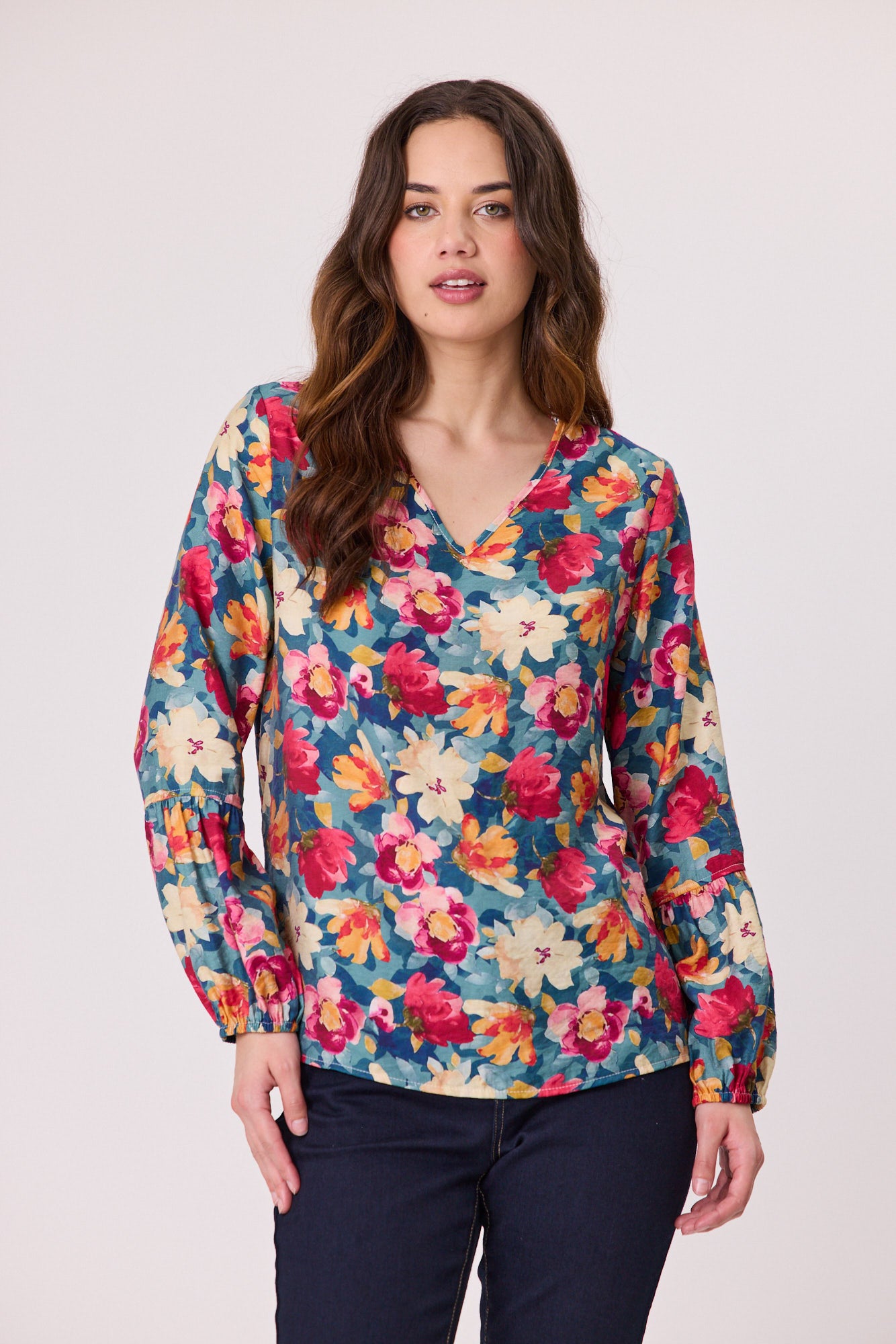Indie V-Neck Blouse