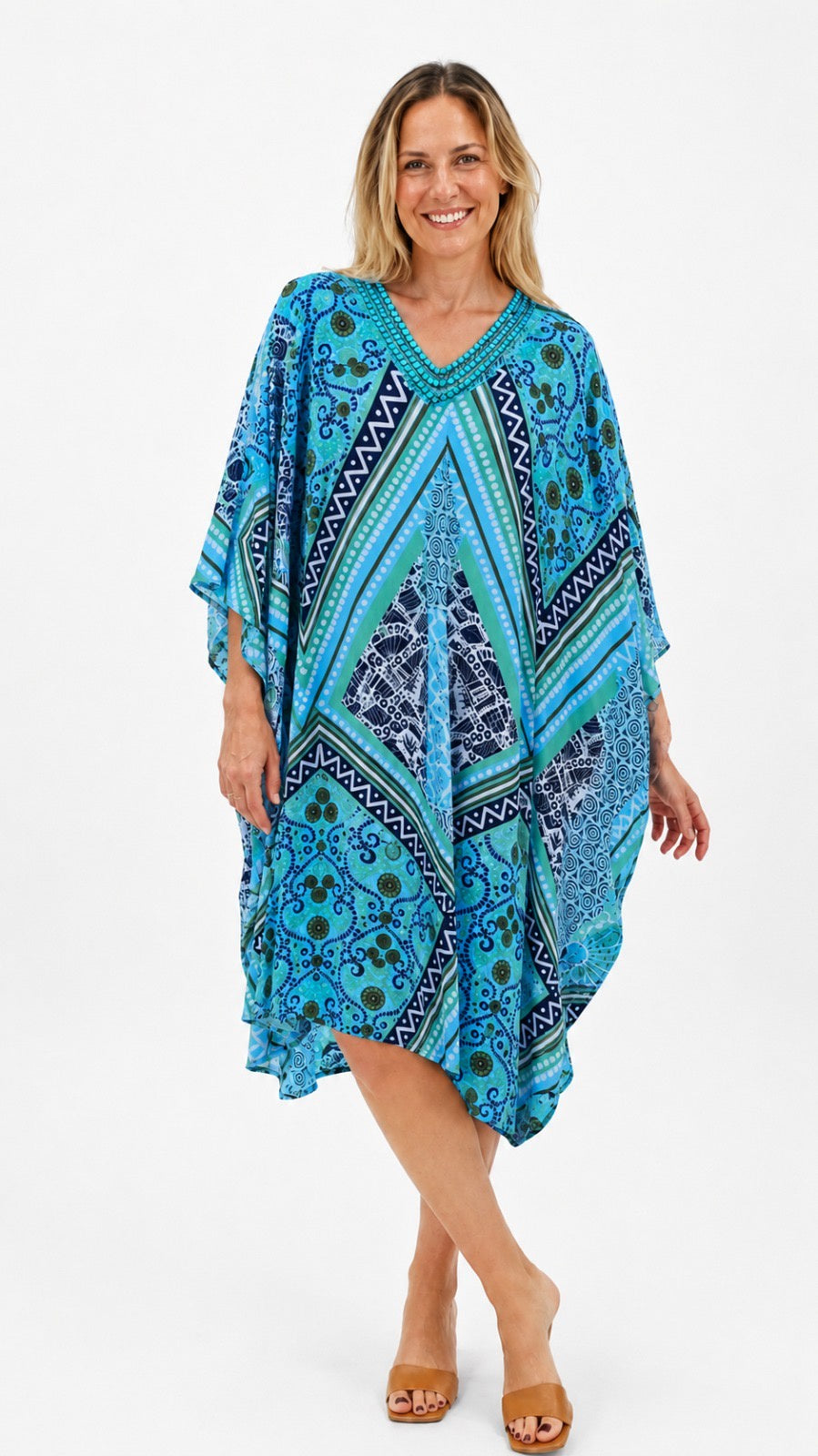 GIO - Resort Poncho Dress