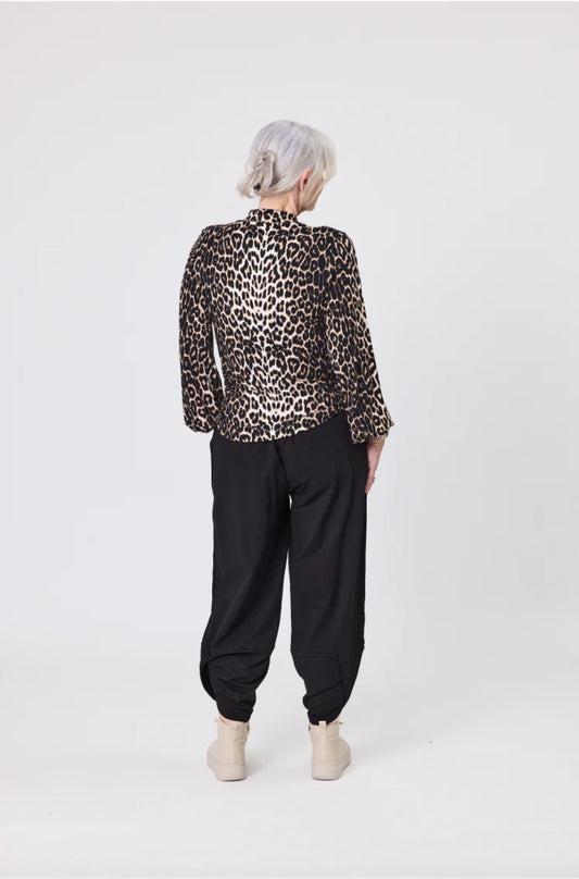 Evie Top - Leopard Print