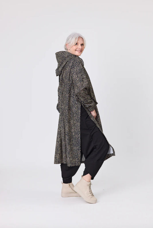 Frida Raincoat - Mini Leopard