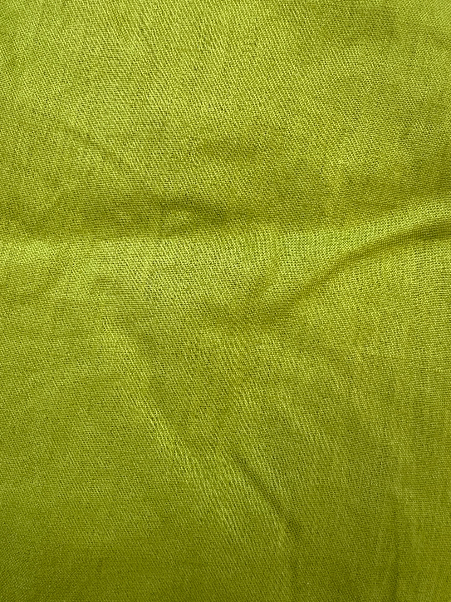 Linen Ruffle Neck Dress