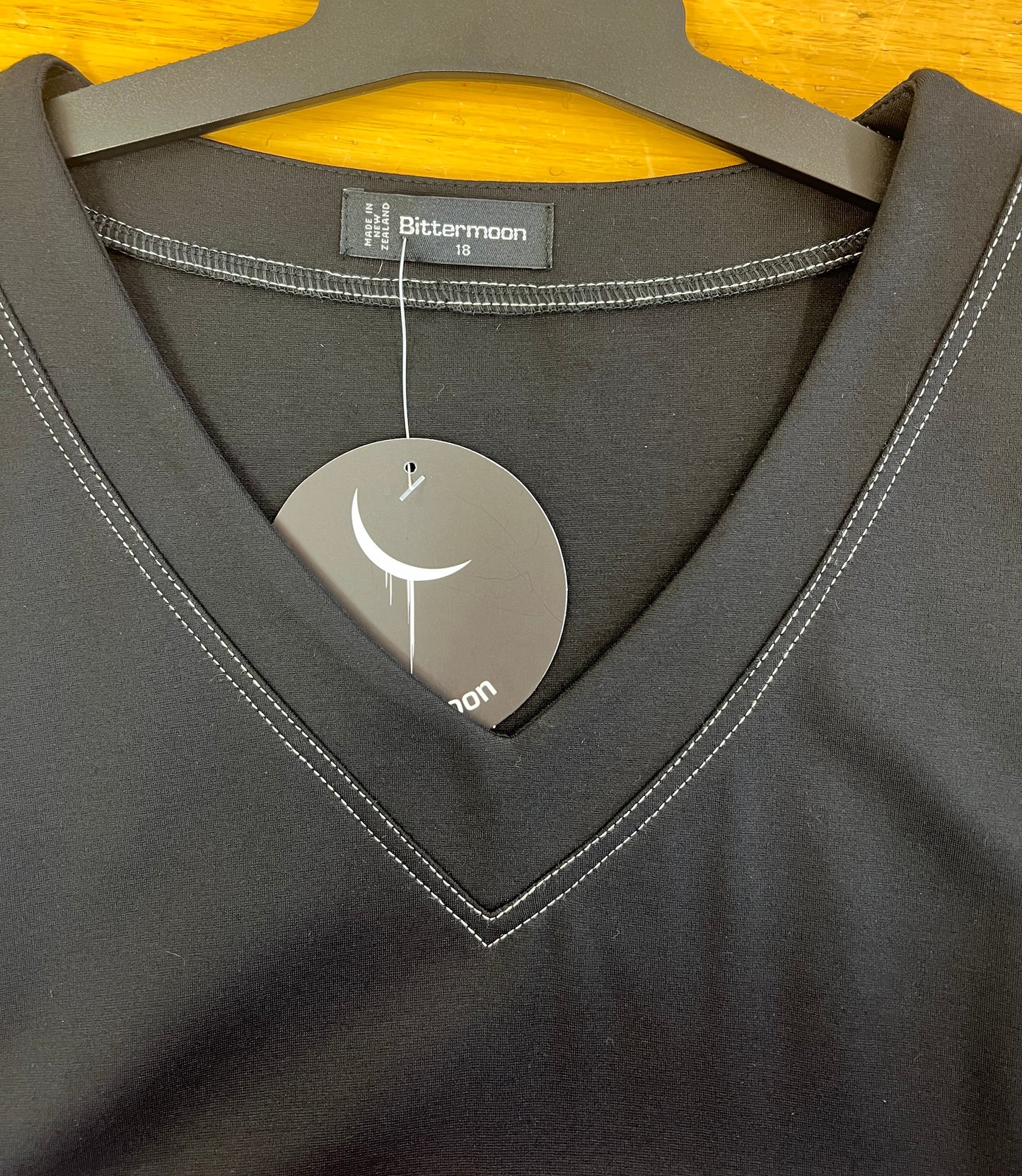 Bittermoon Carly Dress - Black Detail