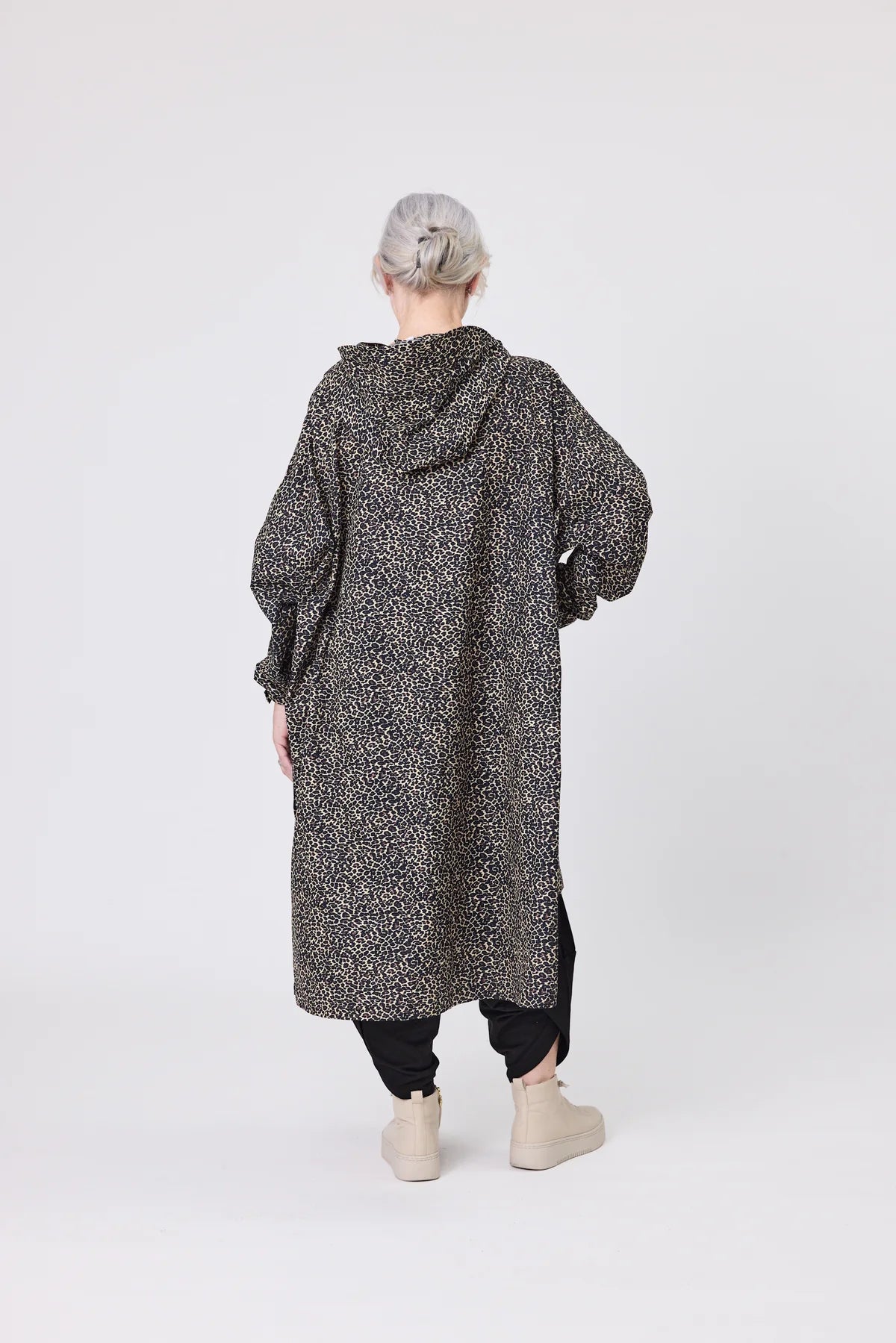 Frida Raincoat - Mini Leopard