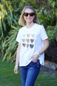 Pearl Heart T-shirt - White