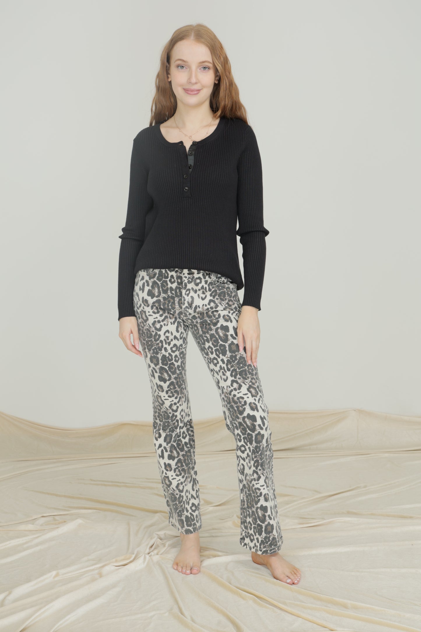 Onado Jeans - Leopard