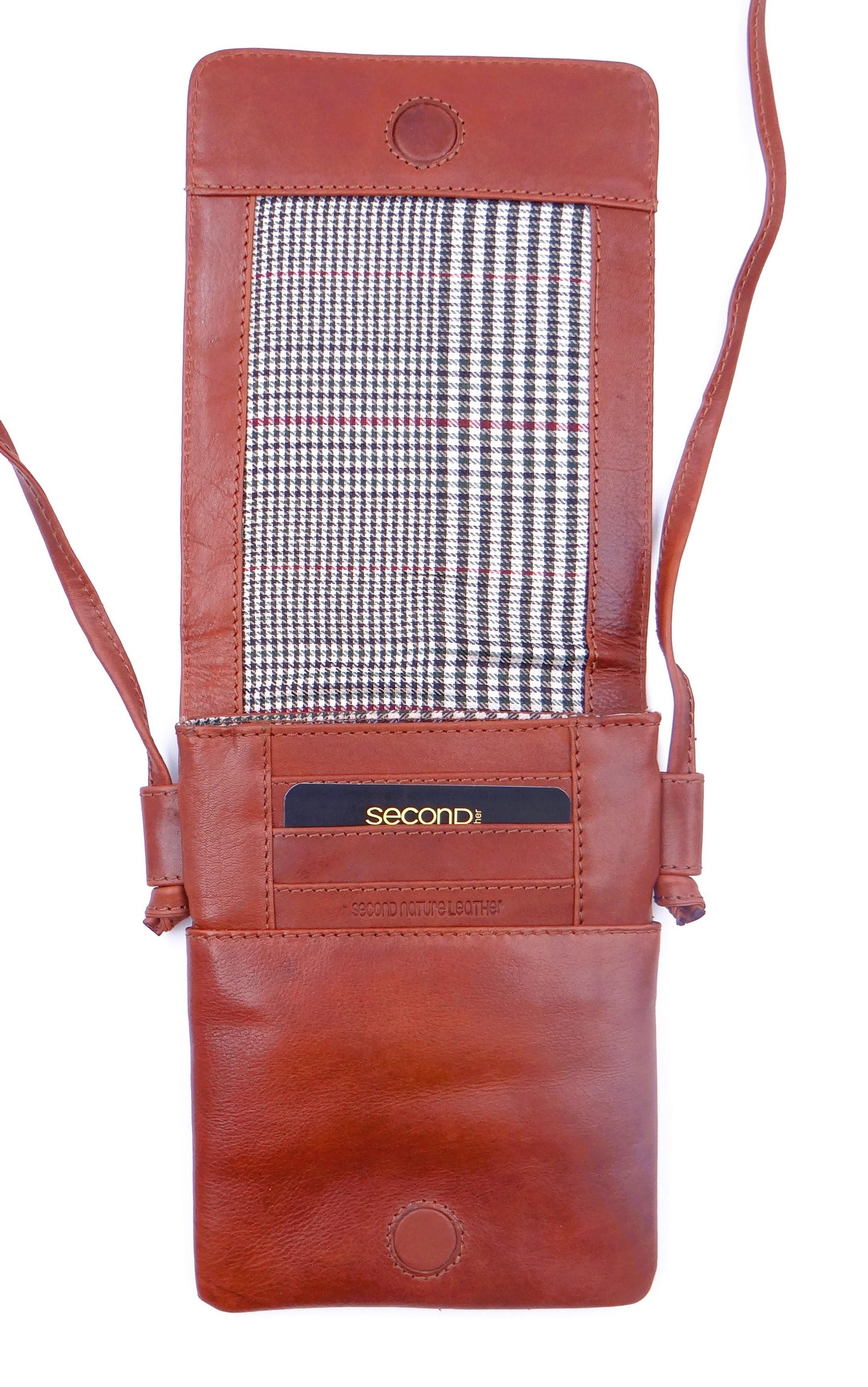 ST6 - Medium Leather Traveller Cross Body Bag