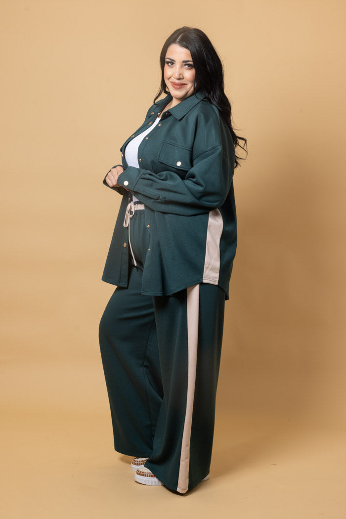 Sullivan Track Pant - Emerald/Teal