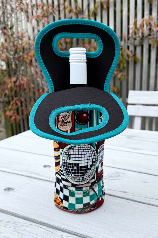 AS Neoprene Wine Bag - Disco Fever