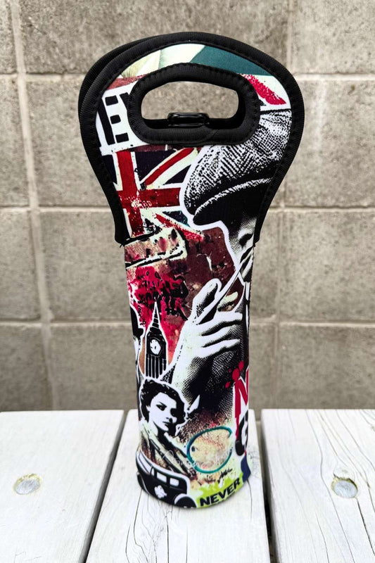AS Neoprene Wine Bag - Peaky Retro
