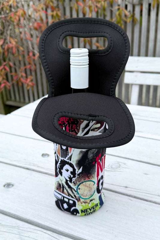 AS Neoprene Wine Bag - Peaky Retro