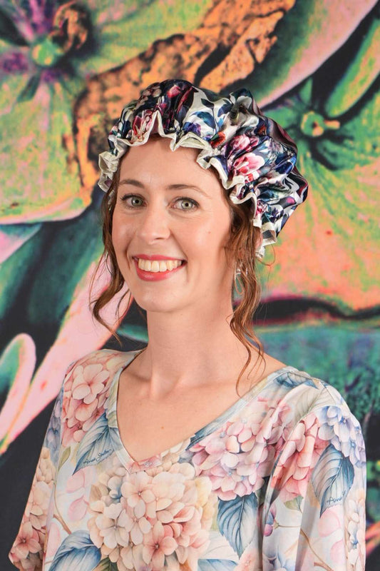 AS Shower Cap - Petal Poem