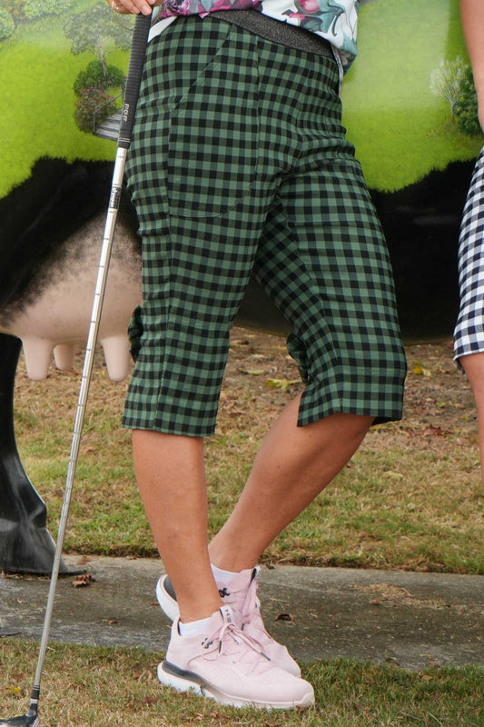 Kaye Capri - Olive Check