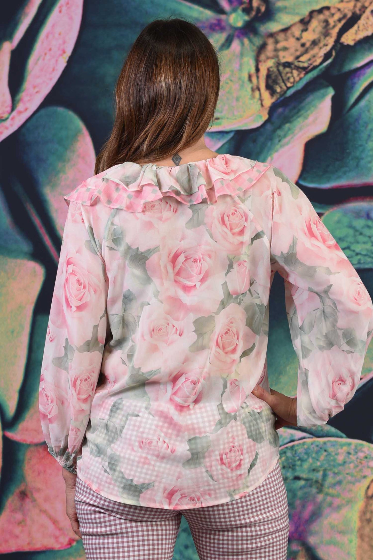 Lucy Lena Blouse - Misted Love