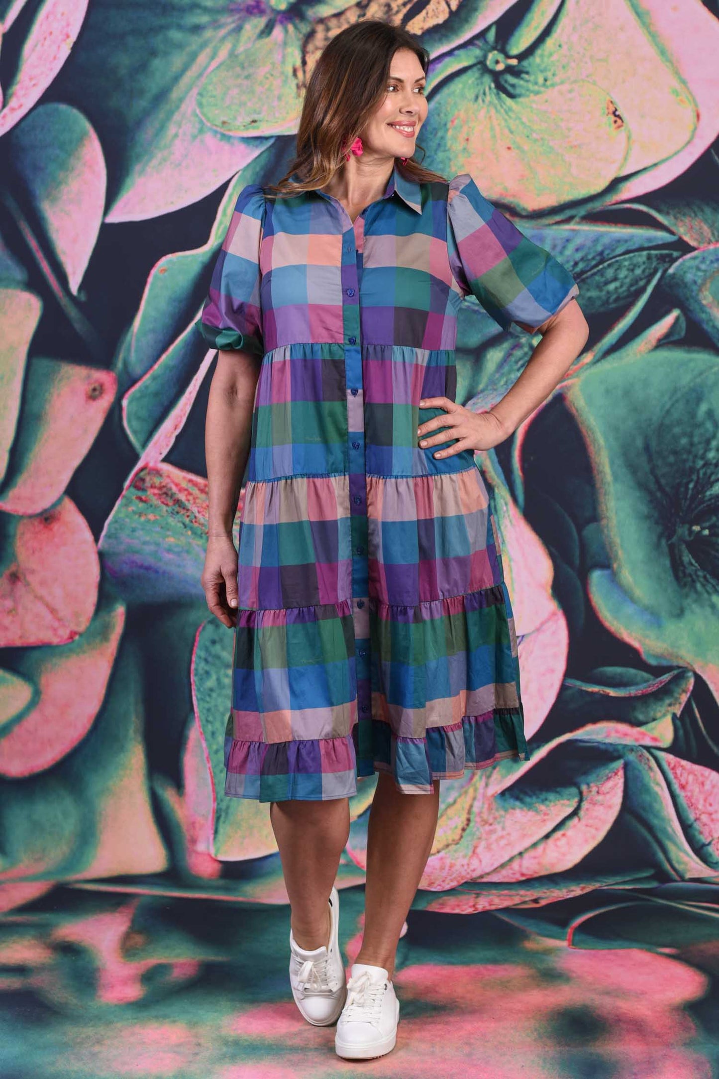AS - Mad Harriet Cotton Dress - Blocks