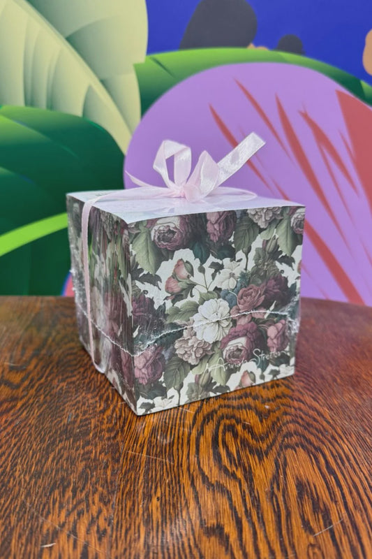 Annah Stretton Memo Cube - J'Adore Roses