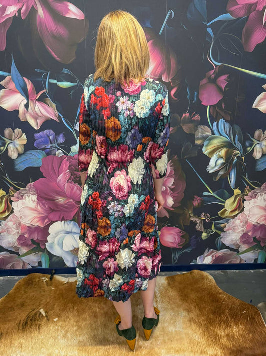 AS Nancy Pleated Dress - Floral Waltz