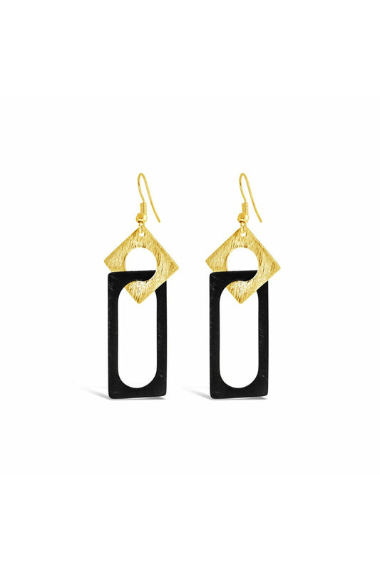 Carre Yellow Gold Necklace.