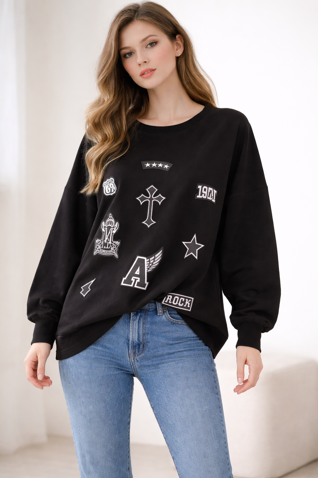 Bittermoon Symbol Top - Black
