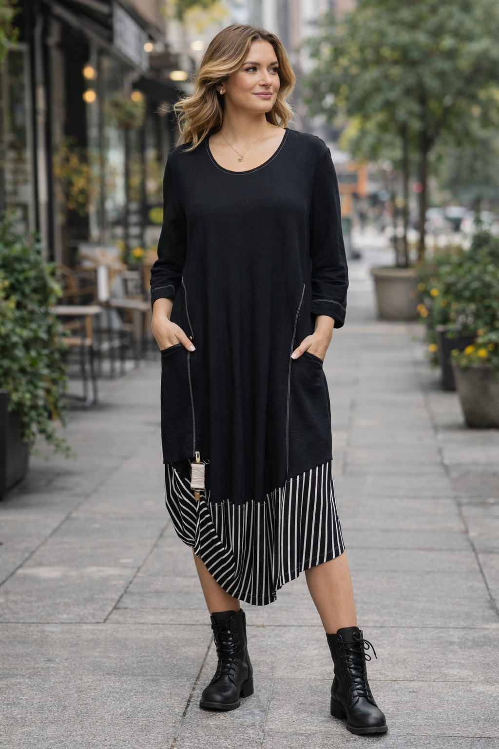 Bittermoon Diverse Dress - Black