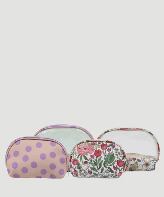 Camilla Cosmetic Pouch - Set of 2