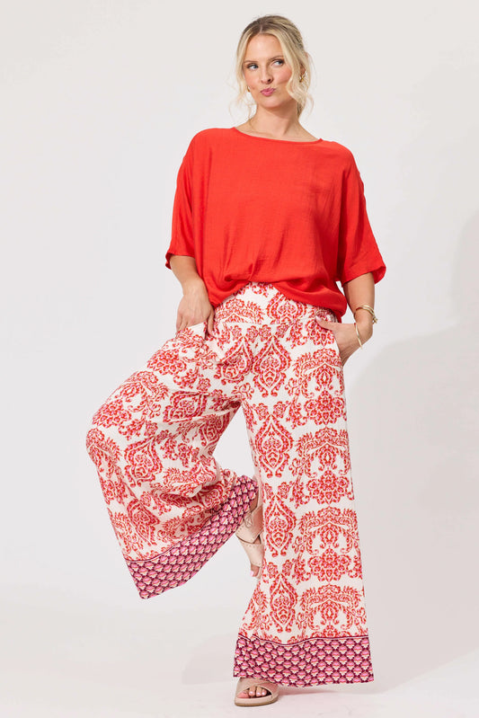 Alessa Top - Orange