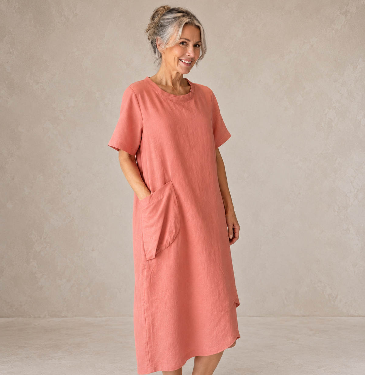 Amandieu Dress - 100% Linen