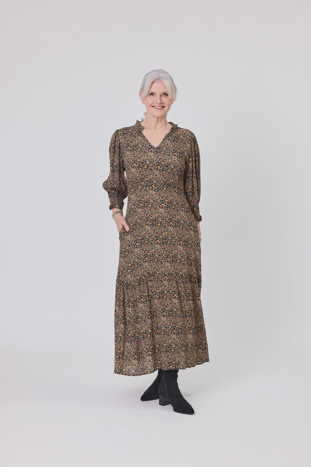 April Dress - Mini Floral