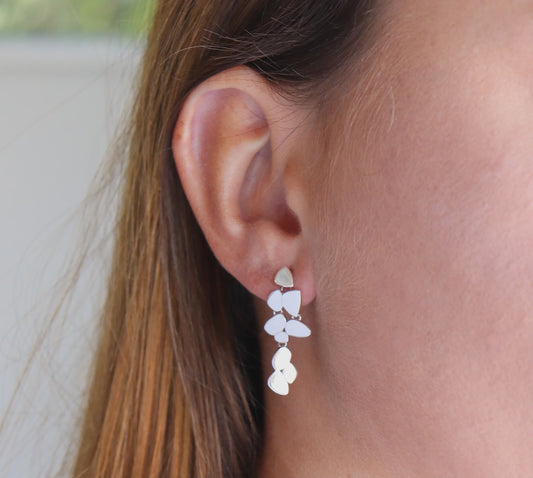 Bijoux Cluster Drop Earrings