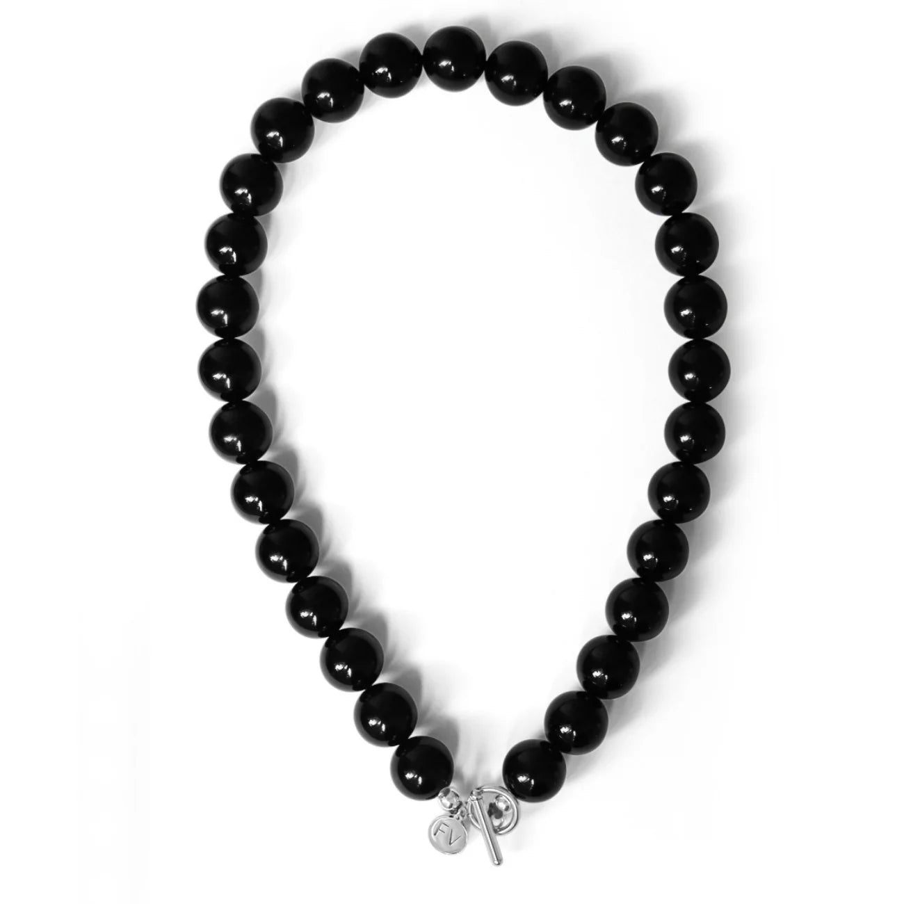 Black Onyx Polished Necklace