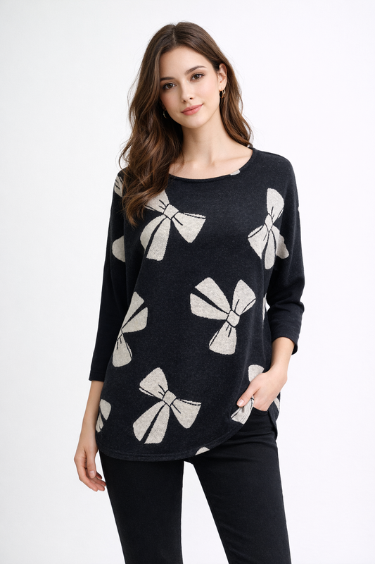 Bittermoon Bow Peep Top