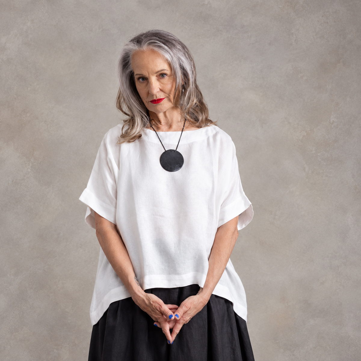 Butterfly Top - Linen Gauze