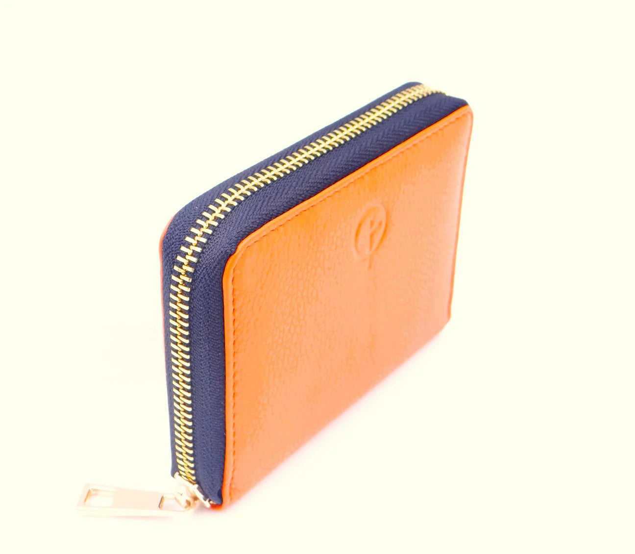 Zipped Leather Wallet - Cards, Coins, Notes