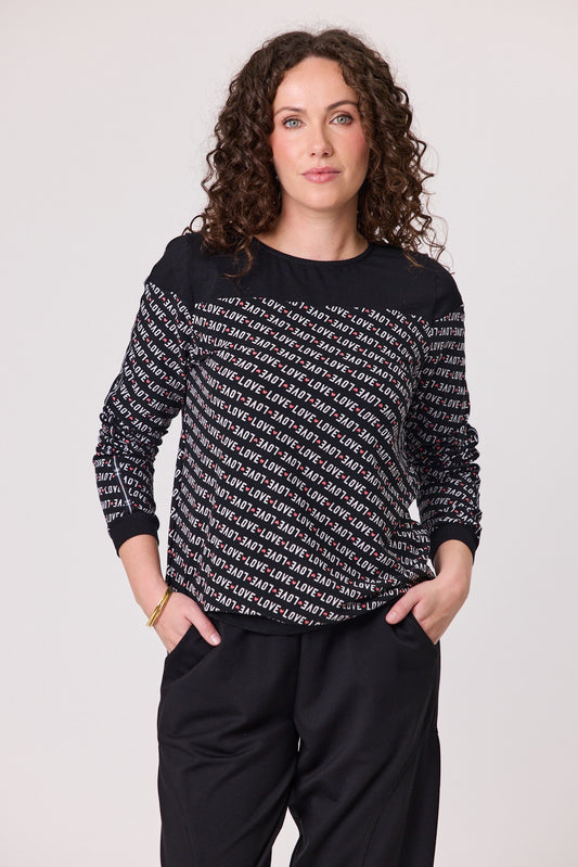 Love T-Shirt - Black