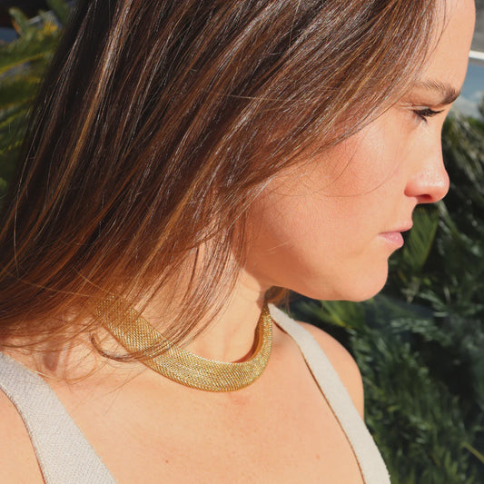Steel Me Cici - YG Necklace