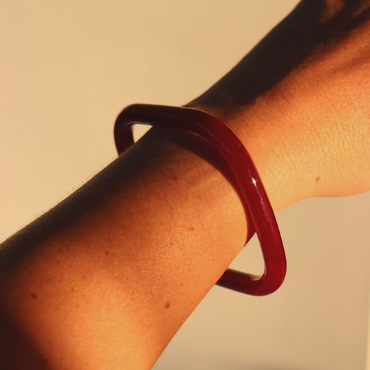 Club Paris Berry Resin Bangle
