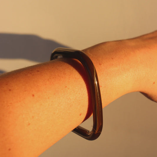 Club Paris Chocolate Resin Bangle