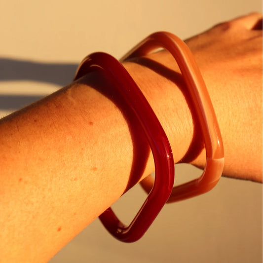 Club Paris Berry Resin Bangle