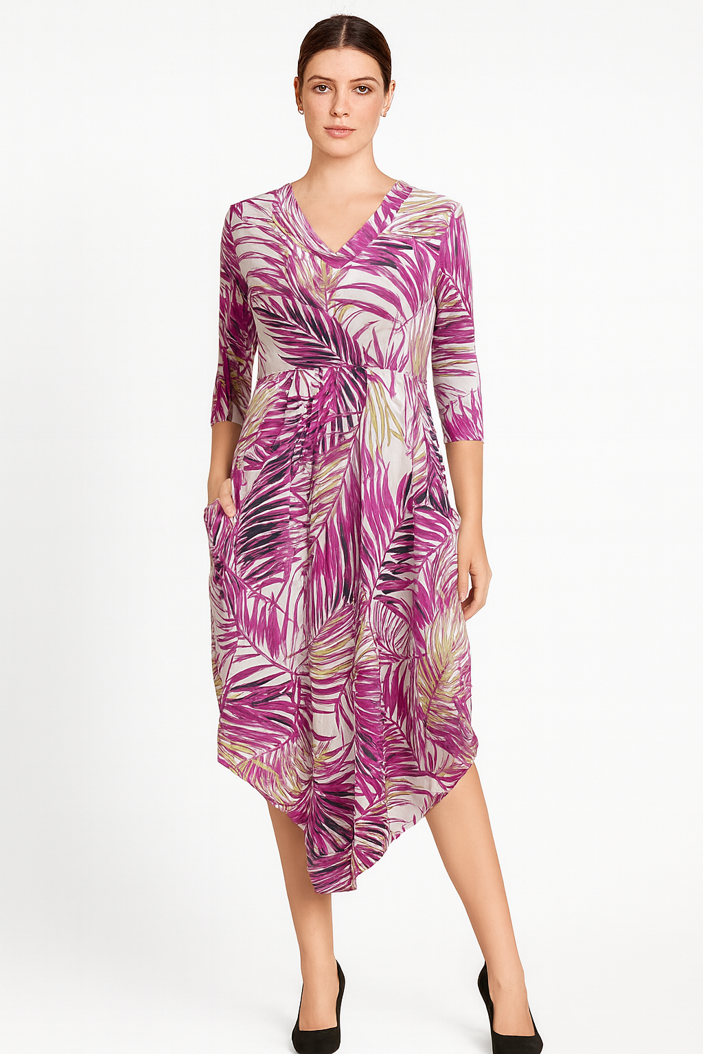 Bittermoon- Carly Dress - Magenta