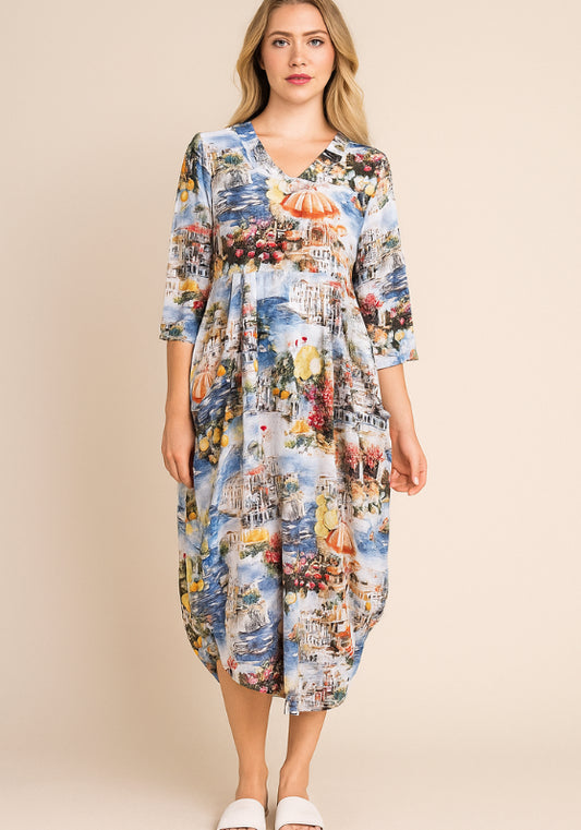 Bittermoon Carly Dress - Mosaic