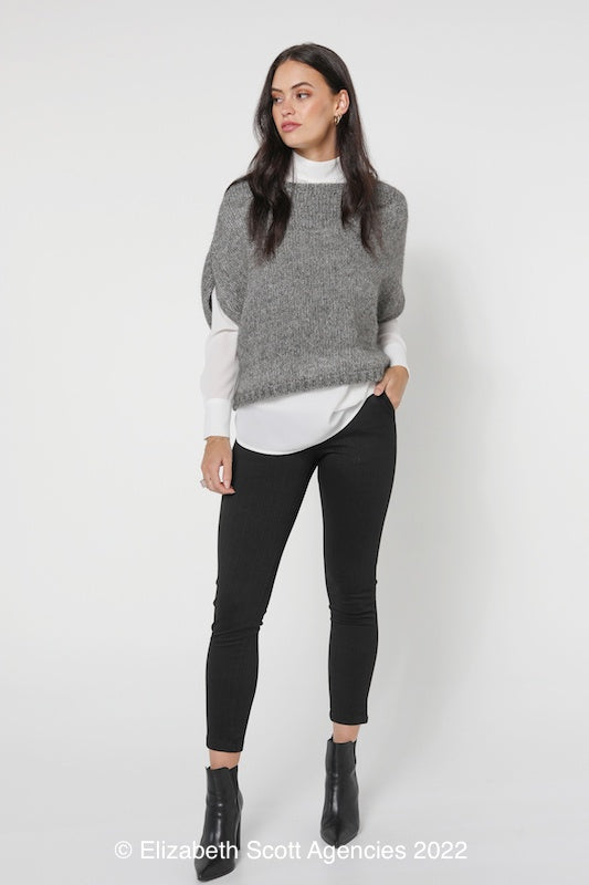 Celeste Alpaca Wool Blend Vest