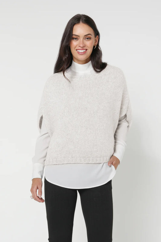 Celeste Alpaca Wool Blend Vest