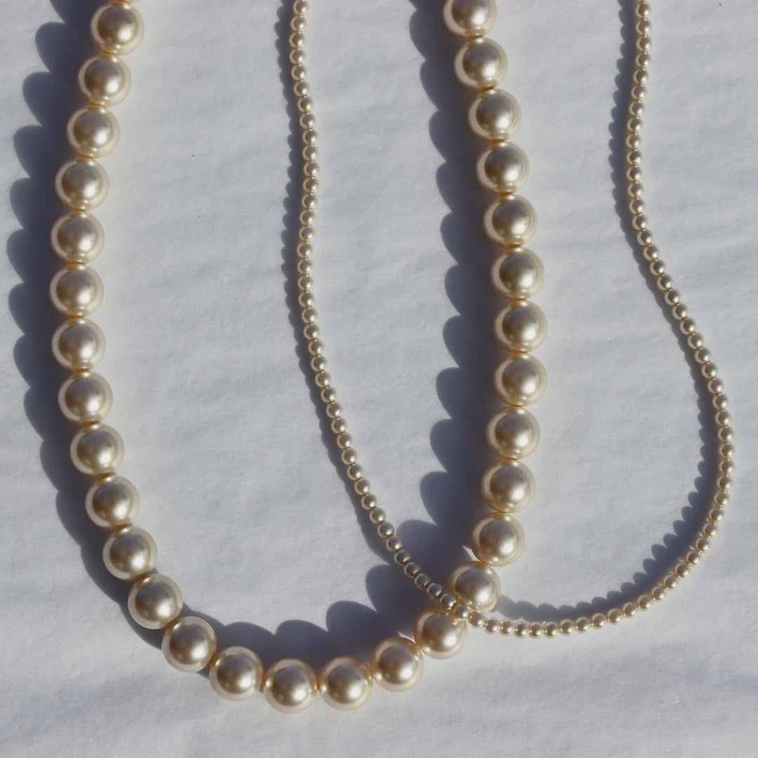Perle-Petite Champagne Pearl Necklace