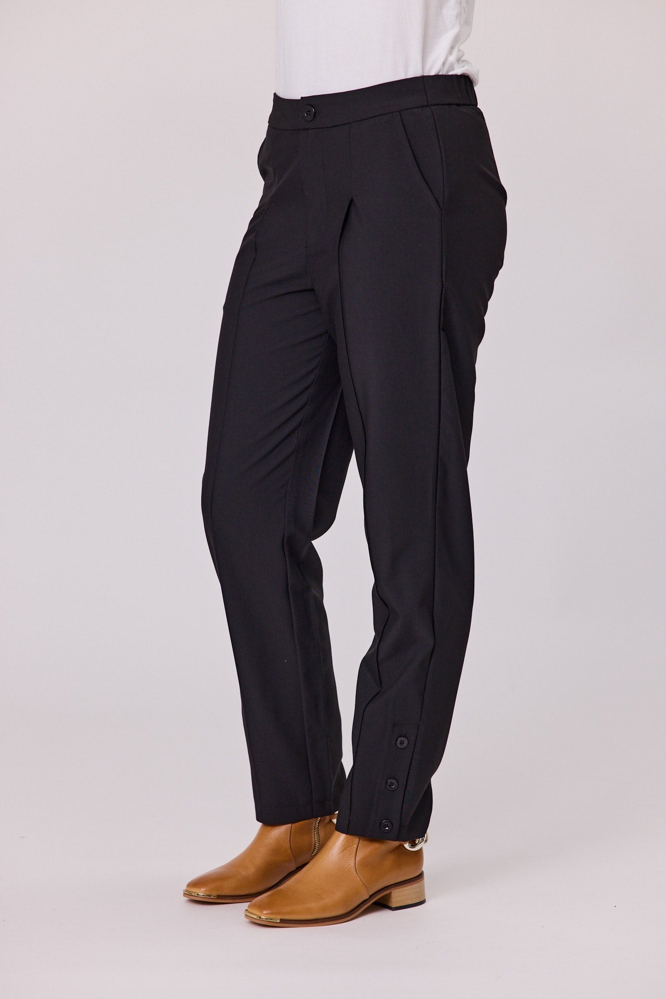 Rhea Tailored Pant - Black